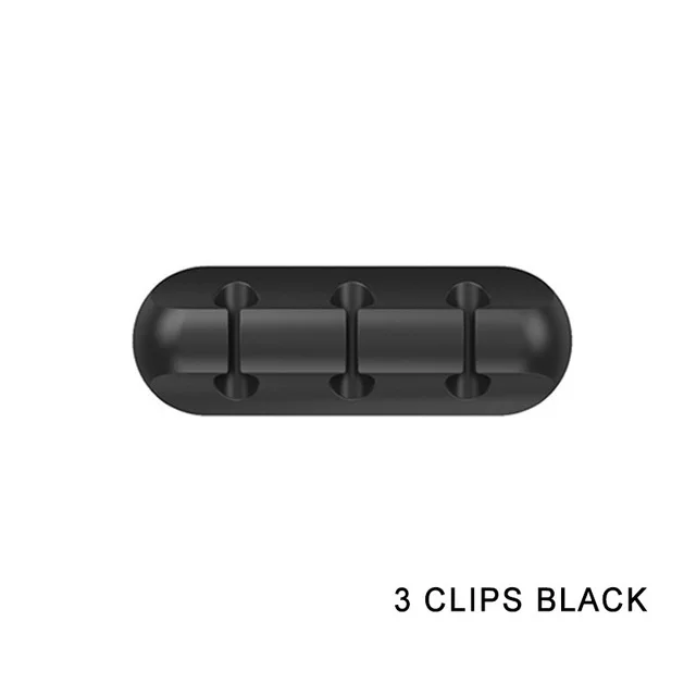 Organizer na biurko do kabli silikonowy, porządek dla myszki i słuchawek 🖥️