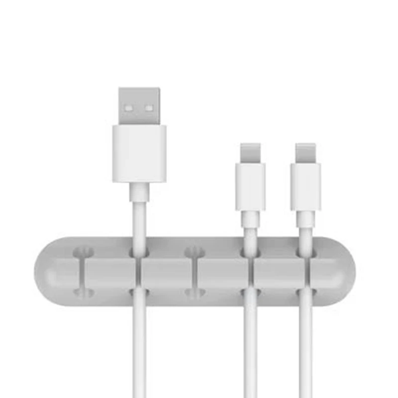 Organizer na biurko do kabli silikonowy, porządek dla myszki i słuchawek 🖥️